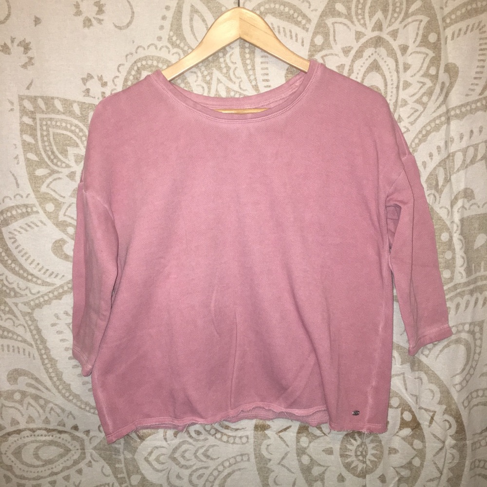 Pink Long Sleeve Sweater
